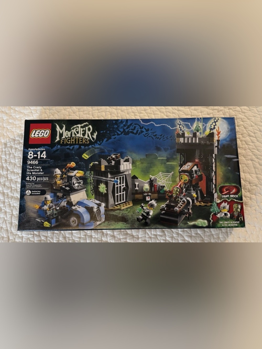 LEGO Monster Fighters The Crazy Scientist & His Monster Set (9466)- New/sealed